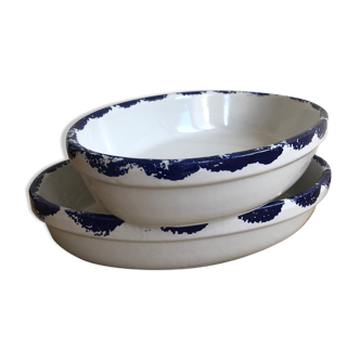 Breton ceramic oven dishes