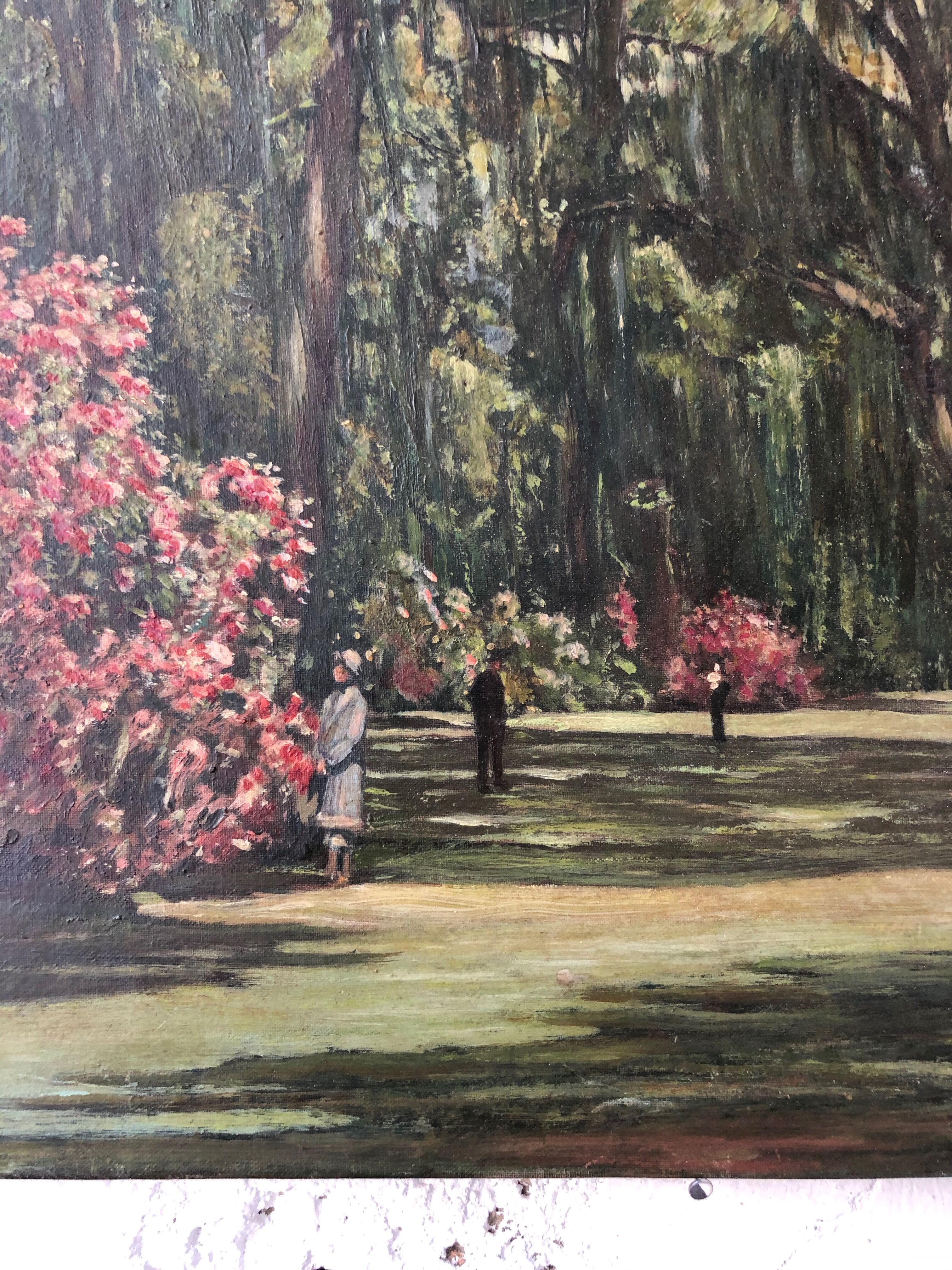 J.Ryck oil painting on cardboard