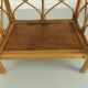 Bamboo rattan shelf, 60/70s