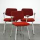 Ensemble de 3 chaises design vintage de Friso Kramer pour Ahrend de Cirkel de la fin des années 1960