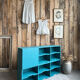 Large vintage wooden mail sorter (refurbished)