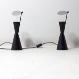 Set of Spanish "Diabolo" lamps, 1980s