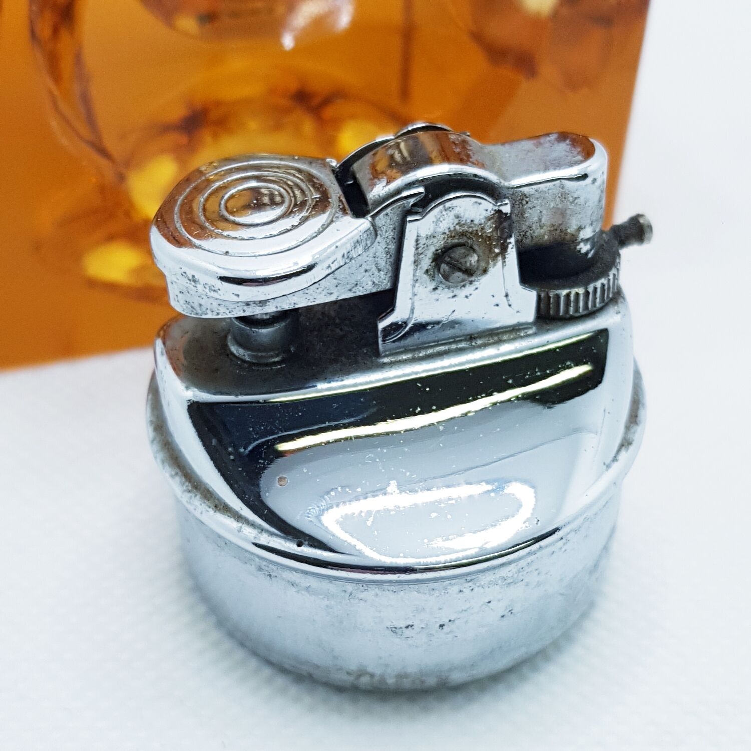 Cube prism glass lighter