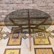 1960s vintage spider leg coffee table