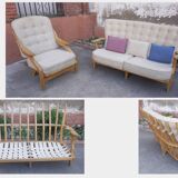 Guillerme and Chambron "Grand Repos" sofa