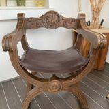 Fauteuil Dagobert en bois