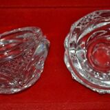 Set of 2 Arques crystal tealight holders - Royal Collection