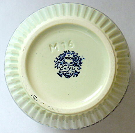 Delftois-patterned potcover by Boch-Maestricht for Royal-Sphinx-Holland
