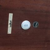 Mid-century Danish Haslev Mobelsnedkeri coffee table with Royal Copenhagen ceramic tiles