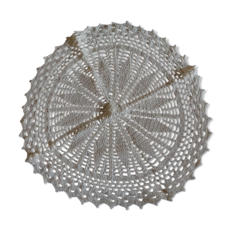 Old round doily
