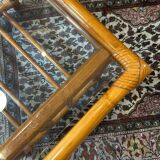 Vintage rattan coffee table
