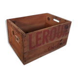 Chicorée Leroux wooden case