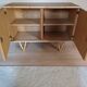 Buffet in rattan and vintage split bamboo