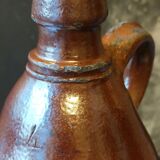 High bottle Art-popular heavy earth enamelled late nineteenth