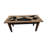 Light solid oak coffee table