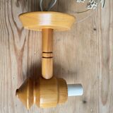 OPUS/ZIRKON vintage Ikea pine wall lamp