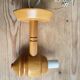 OPUS/ZIRKON vintage Ikea pine wall lamp