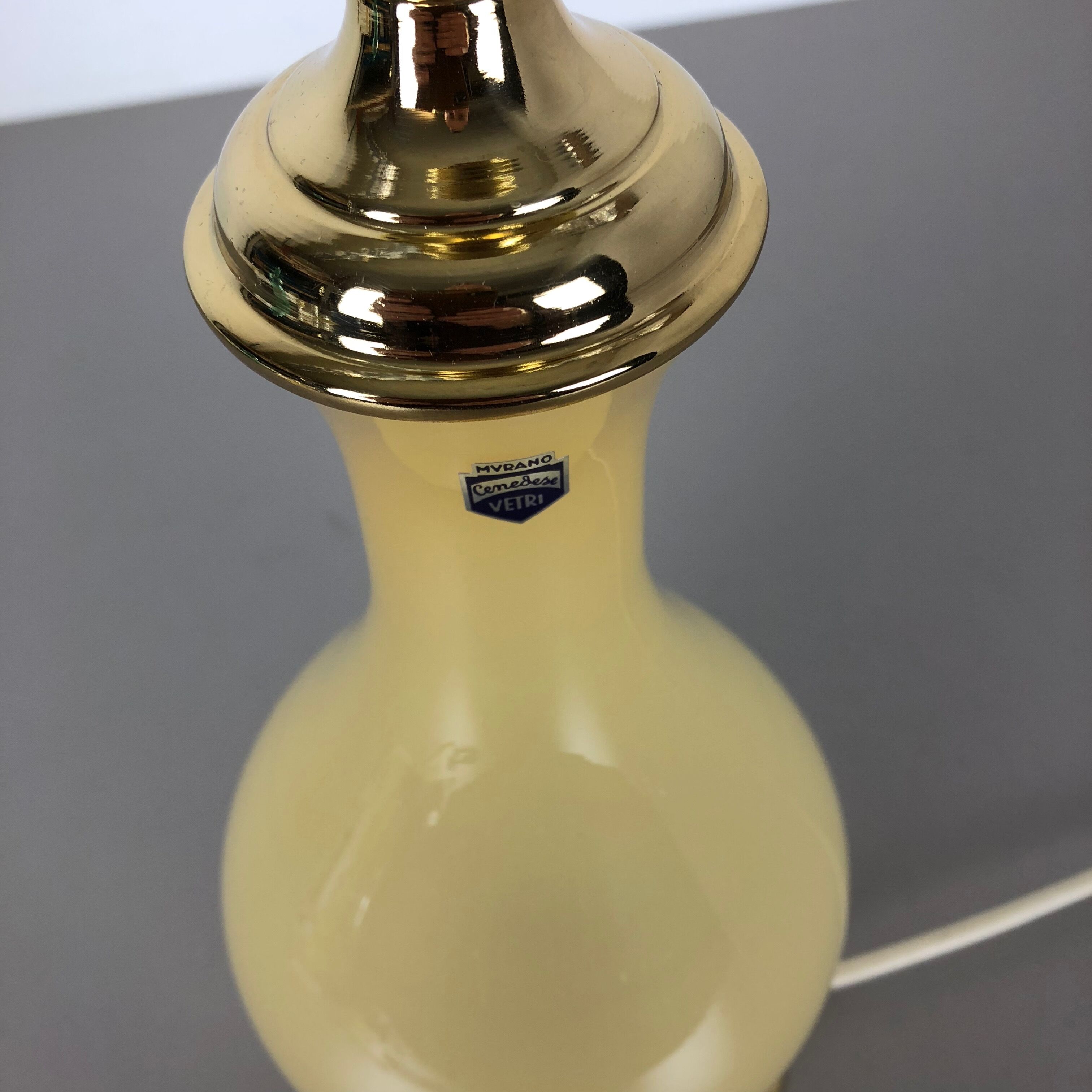 Murano glass table lamp Cenedese Vetri, 1960