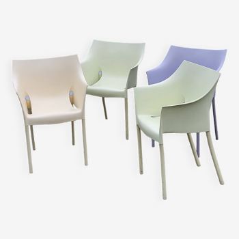 Set of 4 Dr NO armchairs design Philippe Starck Kartell editor