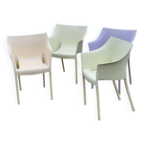 Set of 4 Dr NO armchairs design Philippe Starck Kartell editor