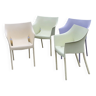 Set of 4 Dr NO armchairs design Philippe Starck Kartell editor