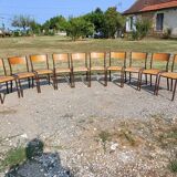 10 Vintage Canteen Chairs