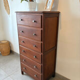 Vintage tall chest of drawers