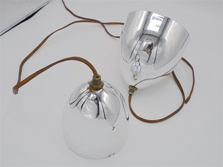 Duo de suspensions chromées