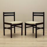 Set of two rosewood chairs, Danish design, 1970s, production: Denmark