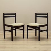 Set of two rosewood chairs, Danish design, 1970s, production: Denmark