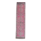 Pink Green Modern Oushak Runner Rug, 89x354Cm