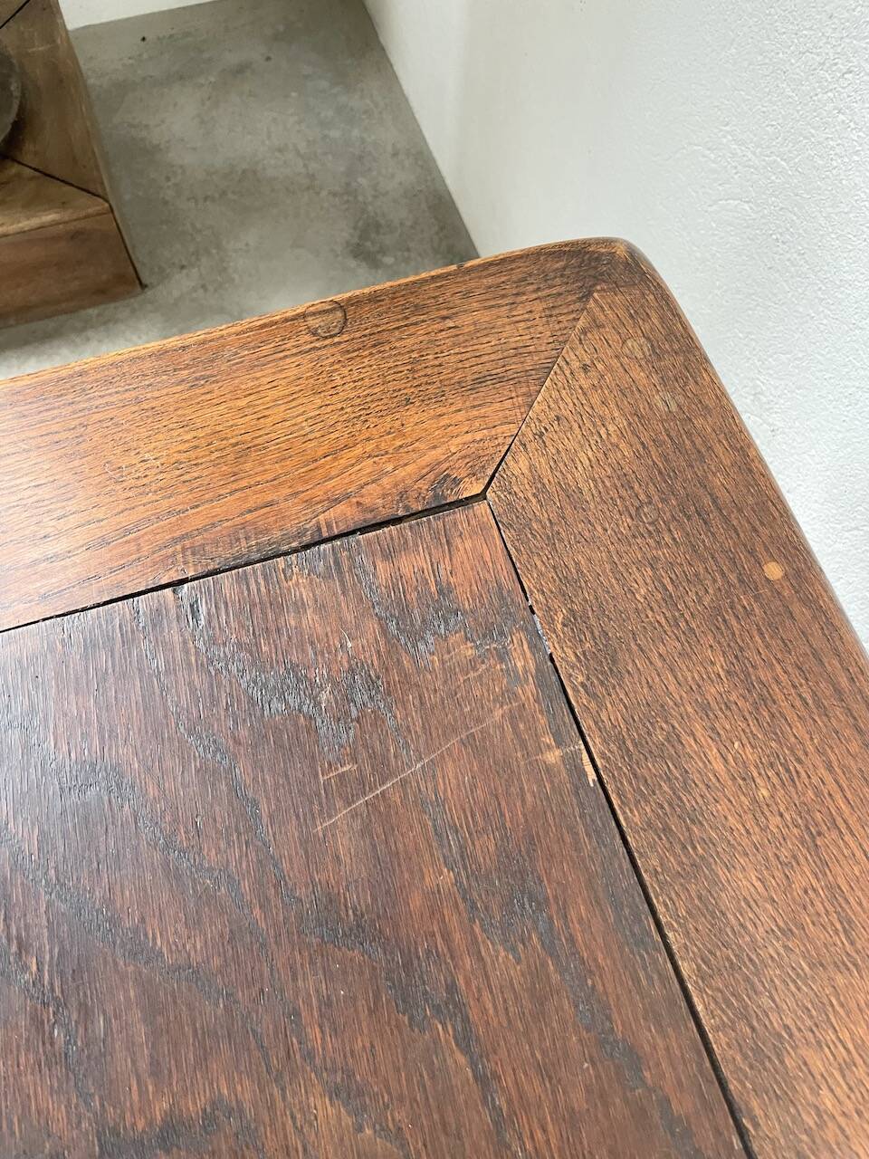 50s Brutalist Oak Coffee Table