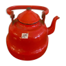 Enamelled teapot