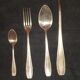 Ercuis cutlery 37 pieces. silver metal hallmark.