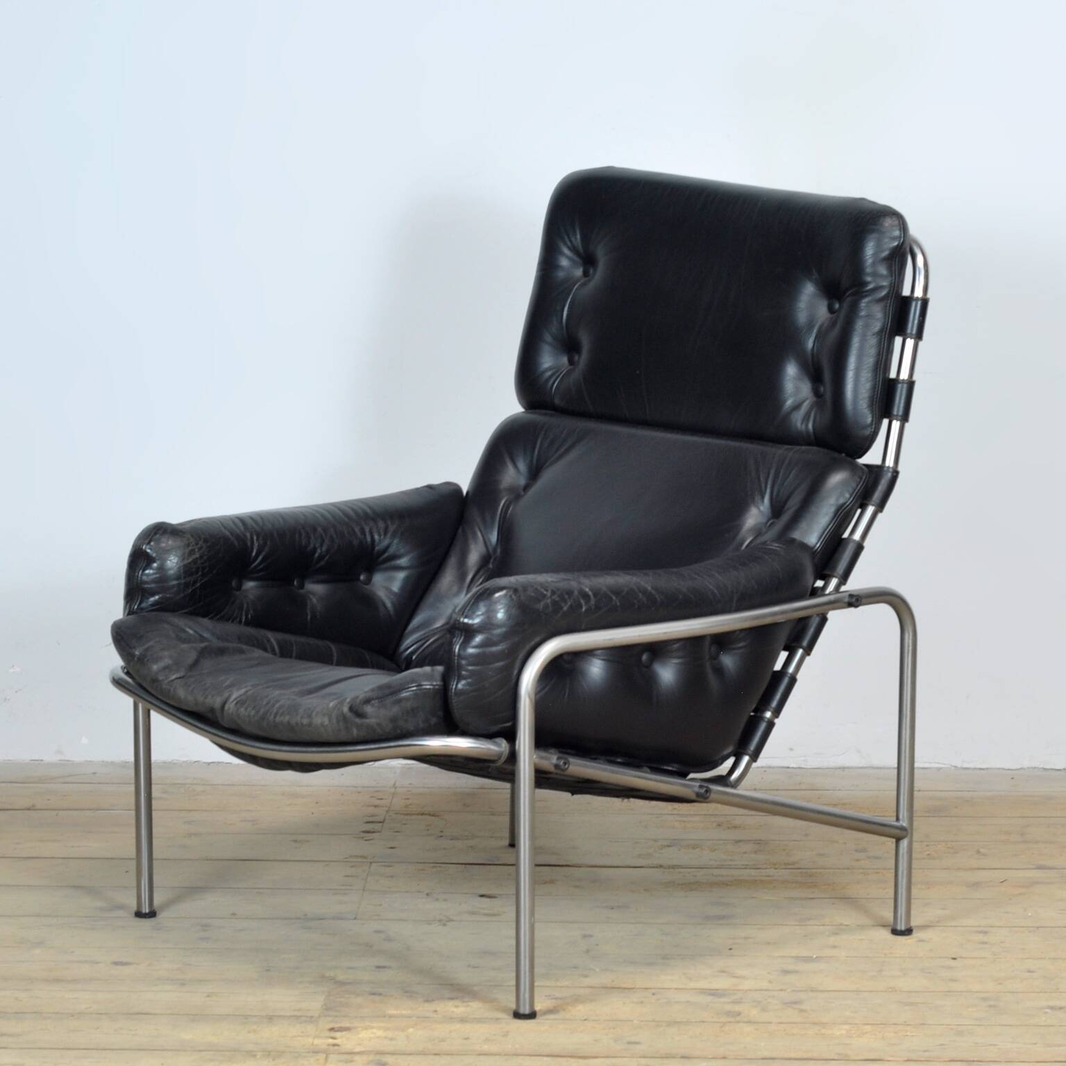 Nagoya SZ09 black lounge chair by Martin Visser, 1960s