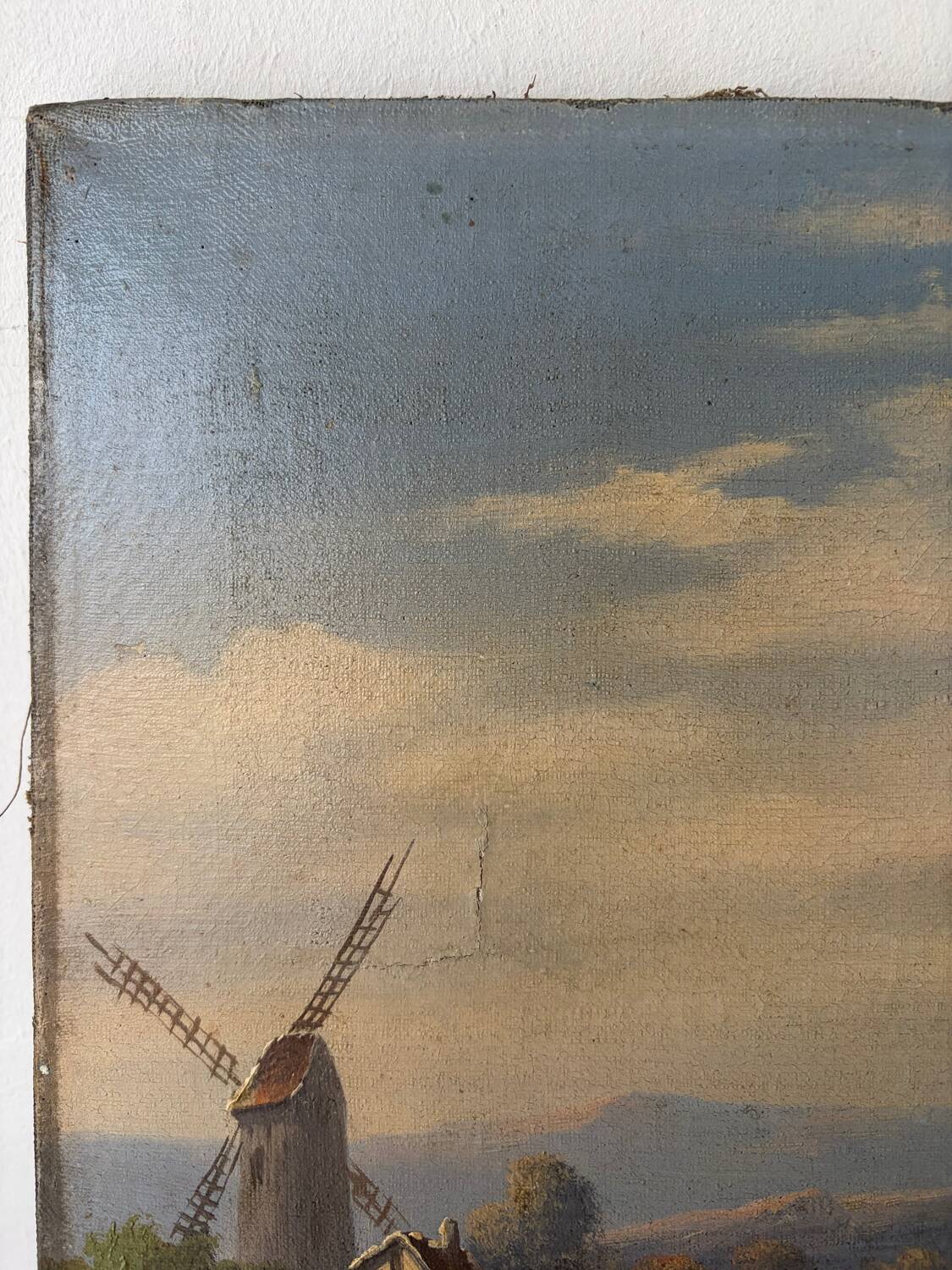 19th-century Dutch landscape, signed