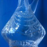 Lot de 2 carafe en cristal