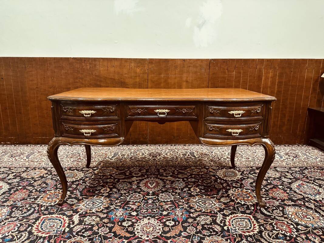 Classic English Rosewood Writing Table