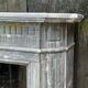 Half-moon Louis XVI Style Fireplace In Turquin Blue Marble Circa 1900
