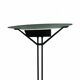 Black halogen floor lamp – design by Sigheaki Asahara, circa 1980
