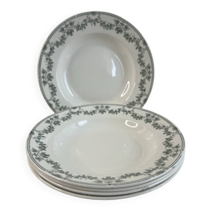 lot de 5 assiettes creuses