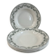 Set of 5 deep plates Badonviller Champagne collection