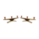 Pair of candlesticks, Denmark, 1960s