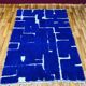 Majorelle blue rug 250cm x 150cm