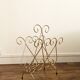 Golden wire magazine rack 1960