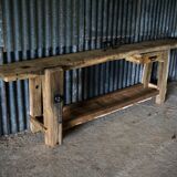 Old carpenter's workbench restored