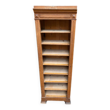 Cartonnier de notaire en chêne, XXème s.
