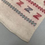 Ancien chemin de Kilim étroit turc 114x50 cm shabby chic, kelim vintage