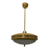 1970s Space Age Metal Pendant by LUDIB Bratislava