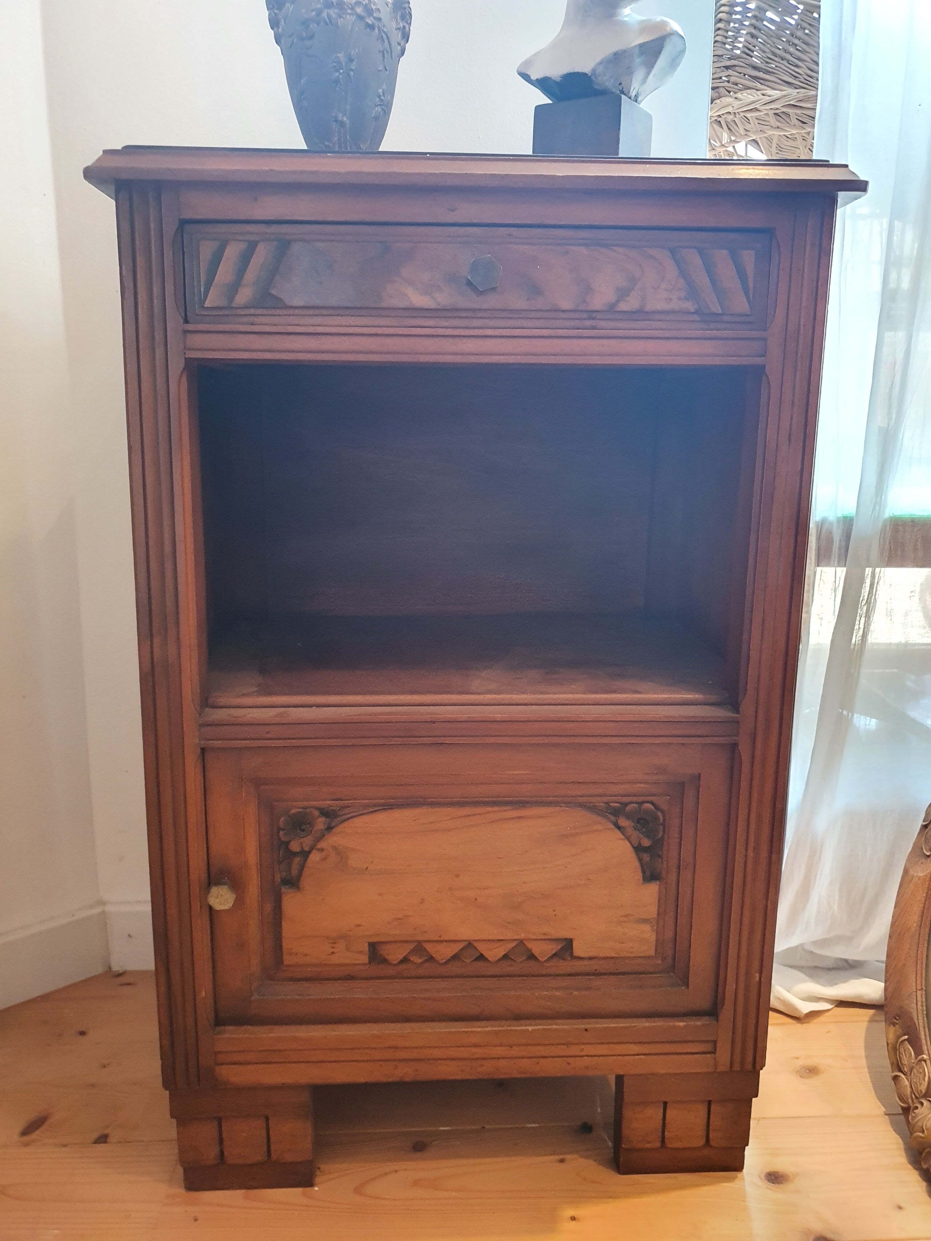 Art Deco bedside table